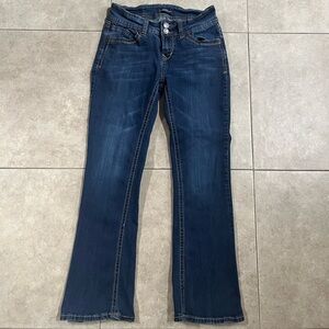 Wallflower Low Rise Stretch Bootcut Denim Jeans 7S